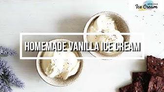 'Video thumbnail for Easy Homemade Vanilla Ice Cream Recipe!'