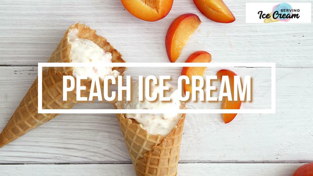 'Video thumbnail for Peach Ice Cream'
