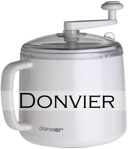 Vintage DONVIER 1/2 Pint Ice Cream Maker Excellent Condition 