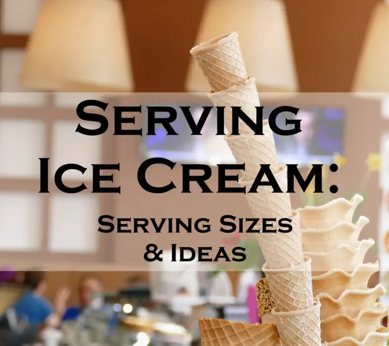 Homemade Ice Cream And More Serving Ice Cream